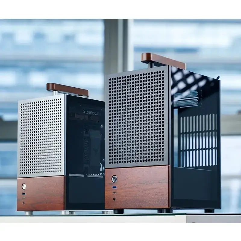 PC Case Jonsbo T6, Mini-Tower, Mini-ITX, Must
