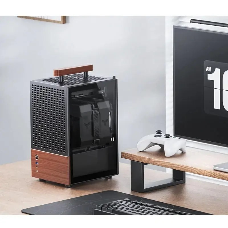PC Case Jonsbo T6, Mini-Tower, Mini-ITX, Must