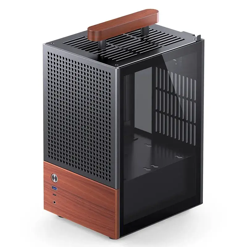 PC Case Jonsbo T6, Mini-Tower, Mini-ITX, Must