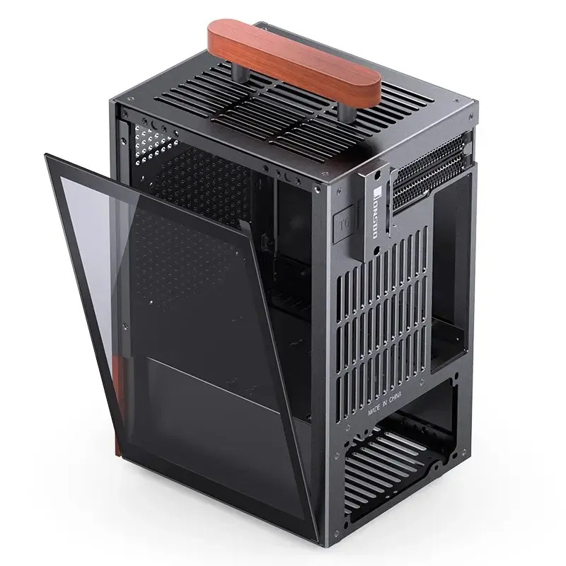 PC Case Jonsbo T6, Mini-Tower, Mini-ITX, Must