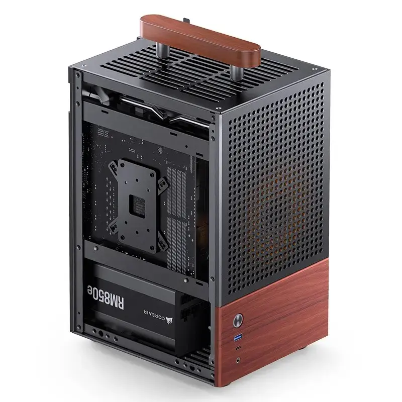 PC Case Jonsbo T6, Mini-Tower, Mini-ITX, Must