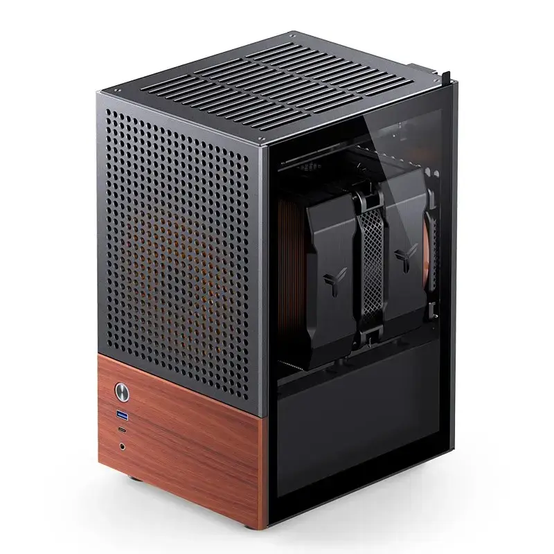 PC Case Jonsbo T6, Mini-Tower, Mini-ITX, Must