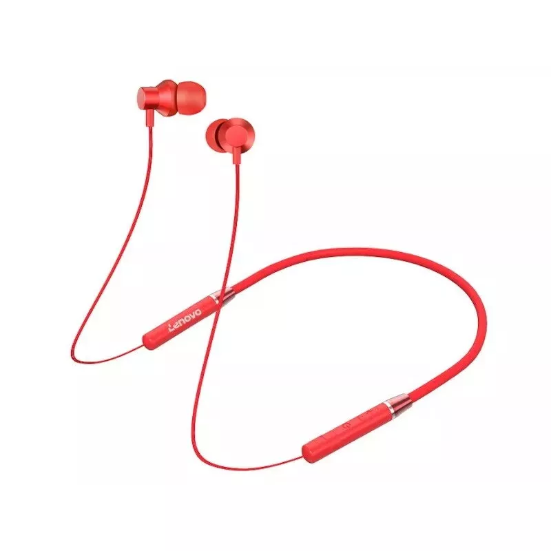 Traadita Bluetooth-kõrvaklapp Lenovo HE05 RED