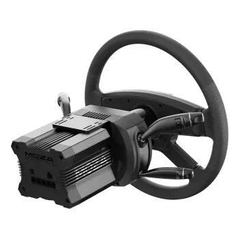 Roolivarre vars Moza Racing RS065 Must Alumiinium Teras 411x127x152mm