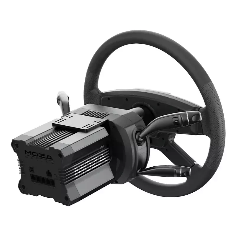Roolivarre vars Moza Racing RS065 Must Alumiinium Teras 411x127x152mm