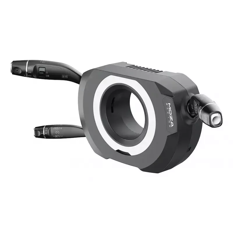 Roolivarre vars Moza Racing RS065 Must Alumiinium Teras 411x127x152mm