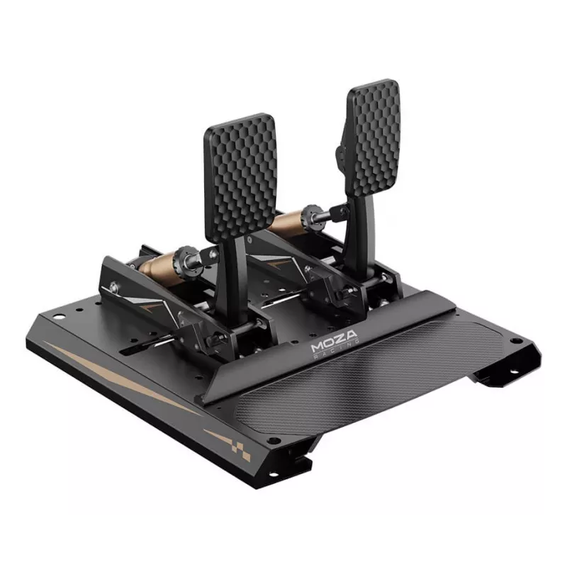 Moza Racing CRP2 pedaalid (gaas+pidur), Pedaal, Must, Süsinikkiud, Teras, 15 - 23°