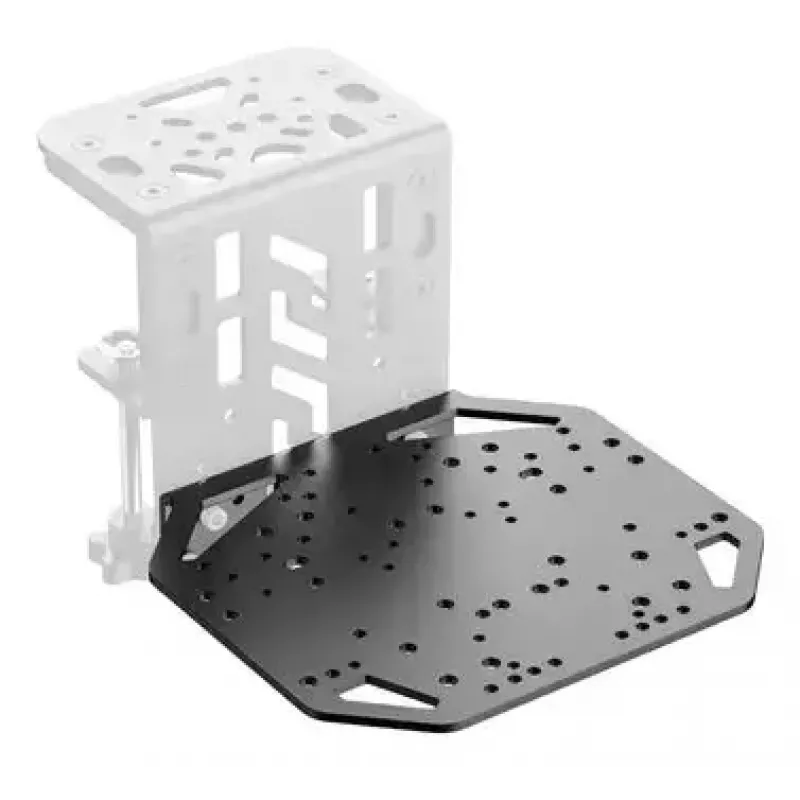 Käsipiduriplaat Moza Racing RS089 teras must 200x220x55 mm