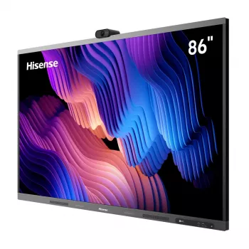Interaktiivne tahvel Hisense 86WM6FE 86 tolli (2,18 m) 4K UHD 3840×2160 puuteekraan Android Wi‑Fi 6 must