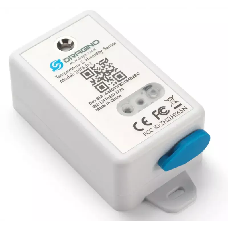 DRAGINO LHT65N vabalt seisev sise-/välistingimustes kasutatav temperatuuri- ja niiskusandur LoRaWAN EU868
