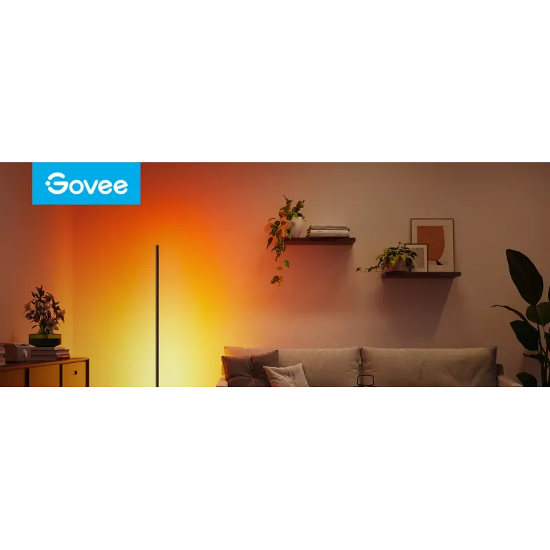 Govee põrandalamp 2, Matter-valmis, must