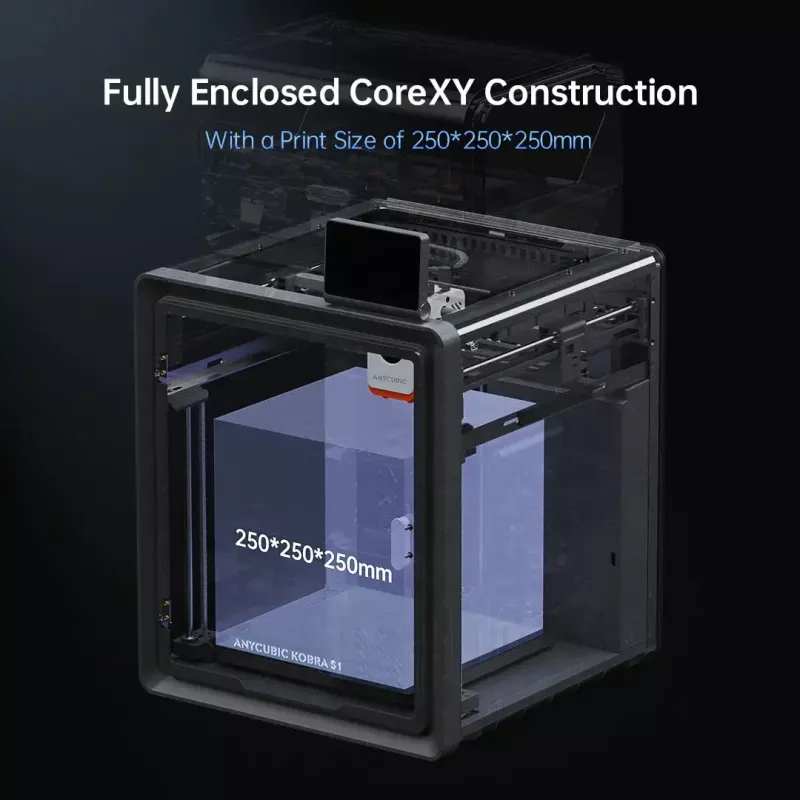 3D-printer 3D Prima Anycubic Kobra S1 Combo 250x250x250mm 600mm/s