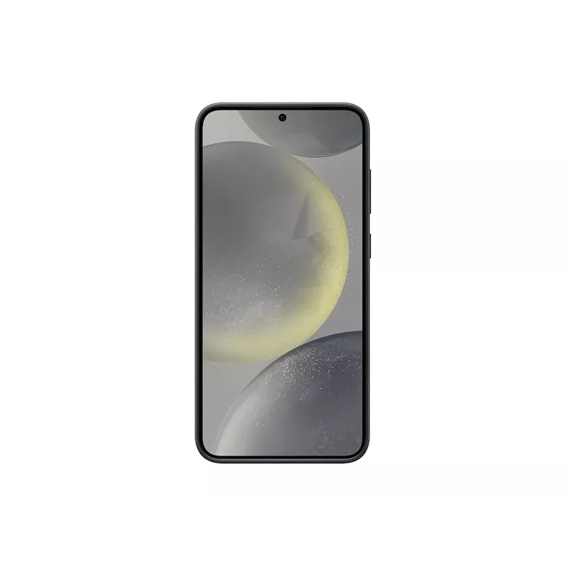 Samsung Galaxy S24+ vegan nahast ümbris Must ühevärviline 6,7-tolline