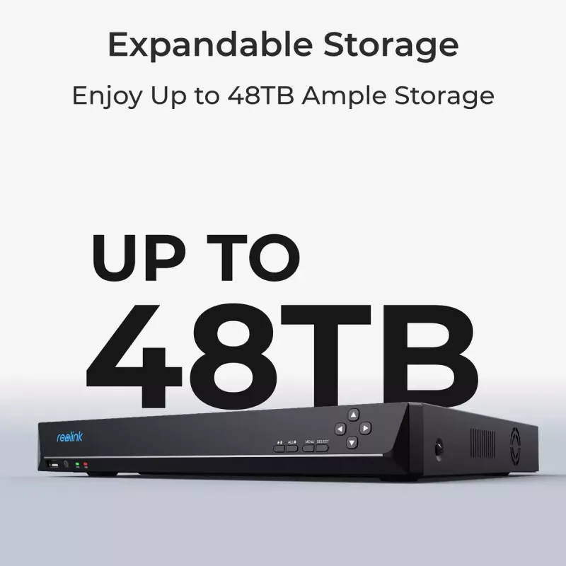 Turvakaamera Reolink NVS36 36-kanaliga PoE NVR 16MP