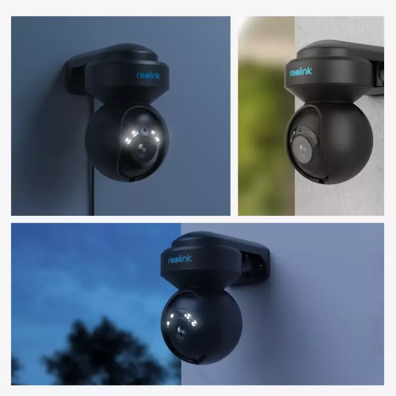 IP turvakaamera Reolink E540-B 5MP välistingimustes Wi‑Fi, 2560x1920, 355° pööramine, 0–50° kallutamine, IP65, MicroSD kuni 256 GB