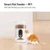 Automaatne lemmikloomasöötur IMOU PF1 — 4 L roostevaba terasest punker, Wi‑Fi 4, aku/alalisvoolutoide, 1 kauss