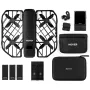 Mini-droon HOVERAir X1 Pro — 4 rootorit, 12 MP kaamera, 4K video, 1000 m ulatus, 1920 mAh aku, 32 GB sisemälu, Must