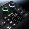 Mitmekanaliline taskuhäälingu- ja otseülekande tootmiskonsool Rode RodeCaster Video S RCVS-E — puuteekraan, Wi‑Fi, Bluetooth 5.3, 5x USB-C, 3x HDMI-sisend, 1x HDMI-väljund, microSD
