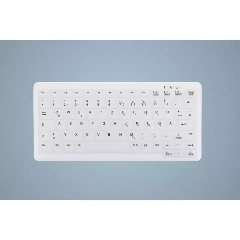 Contour Design Active Key AK-C4110 klaviatuur Meditsiiniline USB QWERTZ Saksa Valge