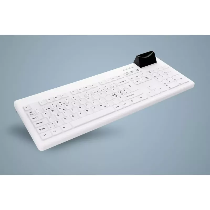 Contour Design Active Key AK-C8200 klaviatuur meditsiiniline USB saksa valge