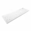 Juhtmega täissuuruses klaviatuur Active Key CHERRY AK-C8112 Medical USB QWERTZ 105 klahvi valge 1.8 m