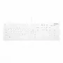 Juhtmega täissuuruses klaviatuur Active Key CHERRY AK-C8112 Medical USB QWERTZ 105 klahvi valge 1.8 m