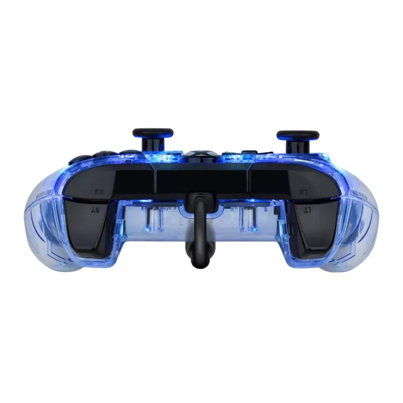 PDP Afterglow juhtmega kontroller, sinine/läbipaistev, USB, Xbox One, Series X/S