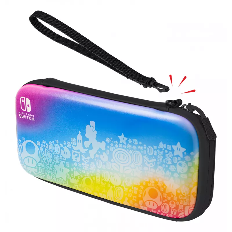 PDP õhuke Deluxe: Star Spectrum Hardshell case Nintendo Mitmevärviline