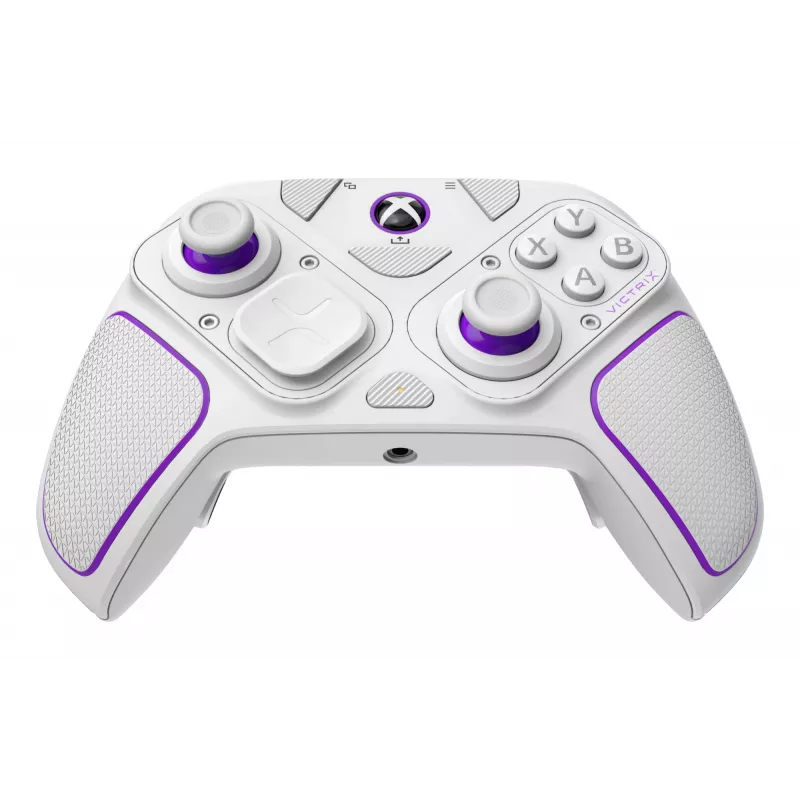 Mängupult VICTRIX 052-002-WH juhtmega ja juhtmevaba RF/USB, USB-C, 2000 mAh, PC/PS4/PS5, violetne/valge