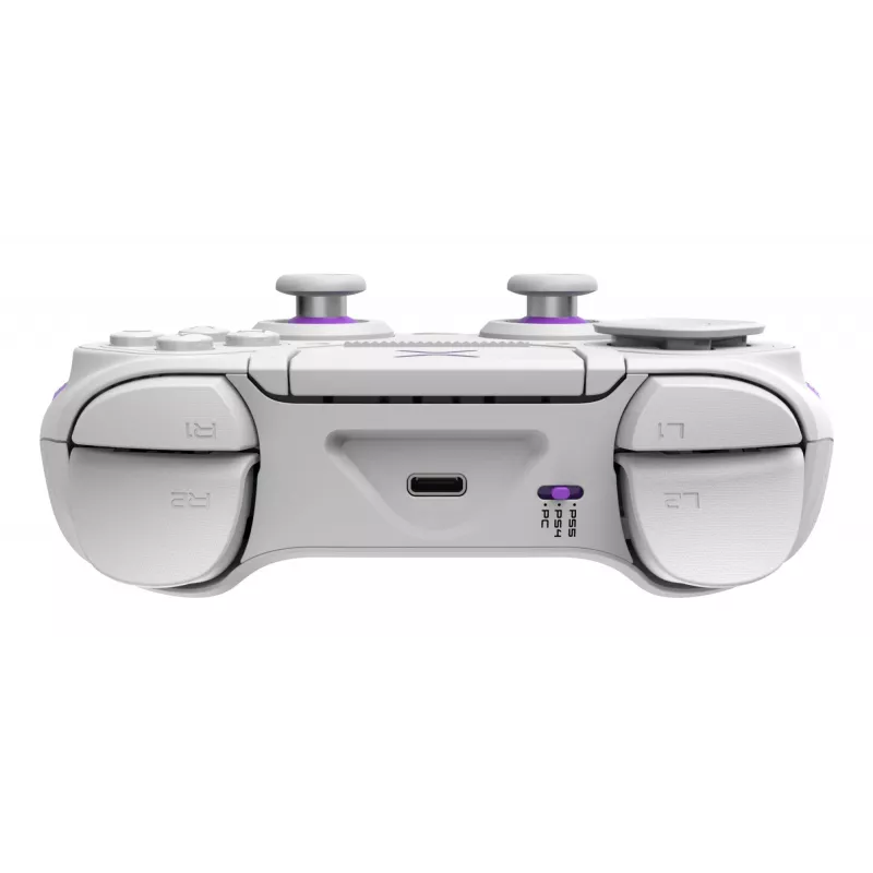 Mängupult VICTRIX 052-002-WH juhtmega ja juhtmevaba RF/USB, USB-C, 2000 mAh, PC/PS4/PS5, violetne/valge