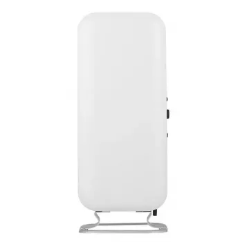 Mill õliradiaator ABH1000DN, 1000 W, võimsustasemete arv 3, sobib kuni 16 m² ruumidesse, LED-ekraaniga, valge