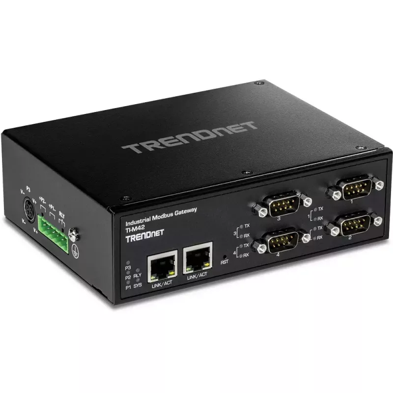 Gateway/kontroller Trendnet TI-M42 10/100 Mbit/s Must IP30
