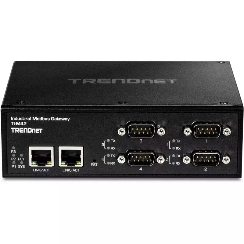 Gateway/kontroller Trendnet TI-M42 10/100 Mbit/s Must IP30