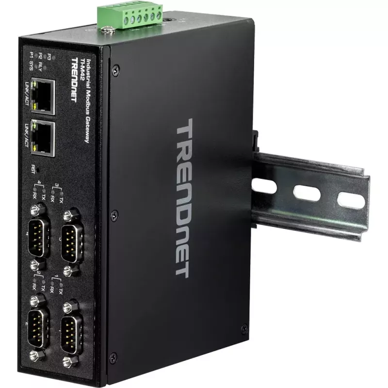 Gateway/kontroller Trendnet TI-M42 10/100 Mbit/s Must IP30