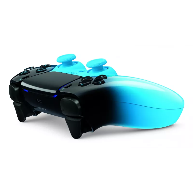 Gamepad Sony DualSense PlayStation 5 jaoks, Bluetooth/USB, must/sinine, USB-C, akutoide