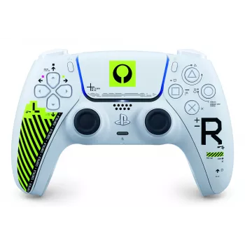 Gamepad Sony DualSense PlayStation 5-le — Bluetooth/USB, valge ja roheline, analoog/digitaalne, USB‑C