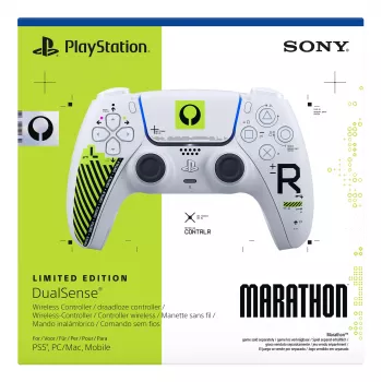 Gamepad Sony DualSense PlayStation 5-le — Bluetooth/USB, valge ja roheline, analoog/digitaalne, USB‑C