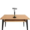 Lauamikrofoni statiiv Shure SH-DESKTOP1, ümmargune metallist alus, 3/8-tolline keere, kõrgus 26,7–40,6 cm, must