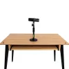 Lauamikrofoni statiiv Shure SH-DESKTOP1, ümmargune metallist alus, 3/8-tolline keere, kõrgus 26,7–40,6 cm, must