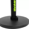 Lauamikrofoni statiiv Shure SH-DESKTOP1, ümmargune metallist alus, 3/8-tolline keere, kõrgus 26,7–40,6 cm, must