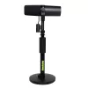 Lauamikrofoni statiiv Shure SH-DESKTOP1, ümmargune metallist alus, 3/8-tolline keere, kõrgus 26,7–40,6 cm, must