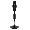 Lauamikrofoni statiiv Shure SH-DESKTOP1, ümmargune metallist alus, 3/8-tolline keere, kõrgus 26,7–40,6 cm, must