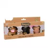 Tegevusfiguuride komplekt p.m.i kids world FUGGLER S3 Gold Edition – 3-osaline sortimendiga figuuride pakk