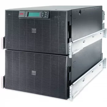 APC Smart-UPS RT 20kVA, 230/400V, LCD, riiulipaigaldatav, 12U, 2x IEC hüppajad ja 8x IEC 60320 C19 pistikupesa