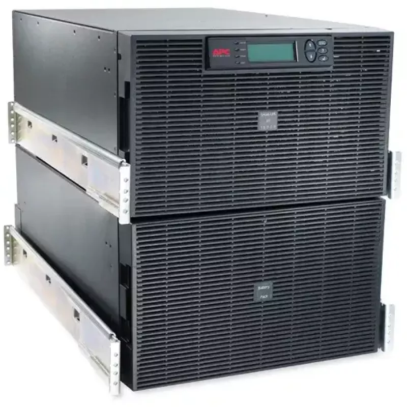 APC Smart-UPS RT 15kVA, 230/400V, LCD, rackmount, 12U, 2x IEC hüppajad ja 8x IEC 60320 C19 pistikupesa