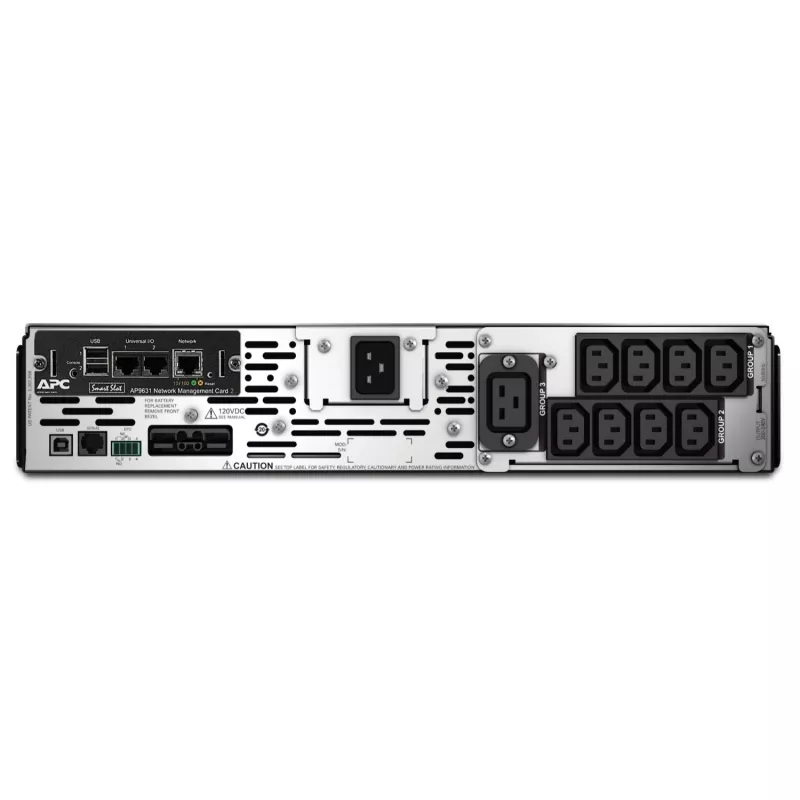 APC Smart-UPS X SMX2200R2HVNC - 2200VA, 8x C13, 1x C19 pistikupesa, USB, laiendatav tööaeg, NMC