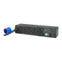 APC AP7822B toitejaotusseade (PDU) 16 vahelduvvoolupistikut 2U Must