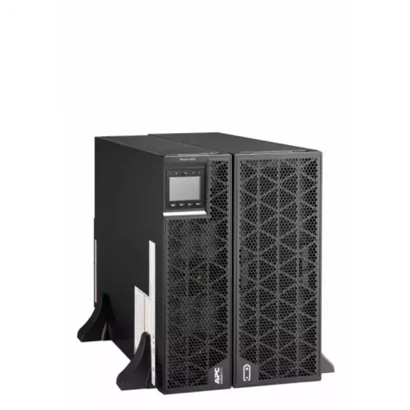 APC Smart-UPS On-Line, 15kVA/15kW, Rack/Torn, 230V/380V...415V, Juhtmega 5-juhtmeline(3P+N+E)+3-juhtmeline(1P+N+E), Võrgukaart, Ilma siinikomplektita