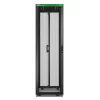 APC Easy Rack, 42U, must, katusega, ratastega, jalgadega, 4 kronsteiniga ja küljepaneelidega, põhjata, 1991H x 600W x 800D mm