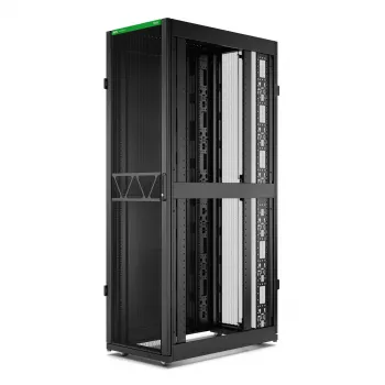 APC NetShelter SX Serveririiul Gen 2, 45U, 2124H x 600W x 1070D mm, külgedega, must
